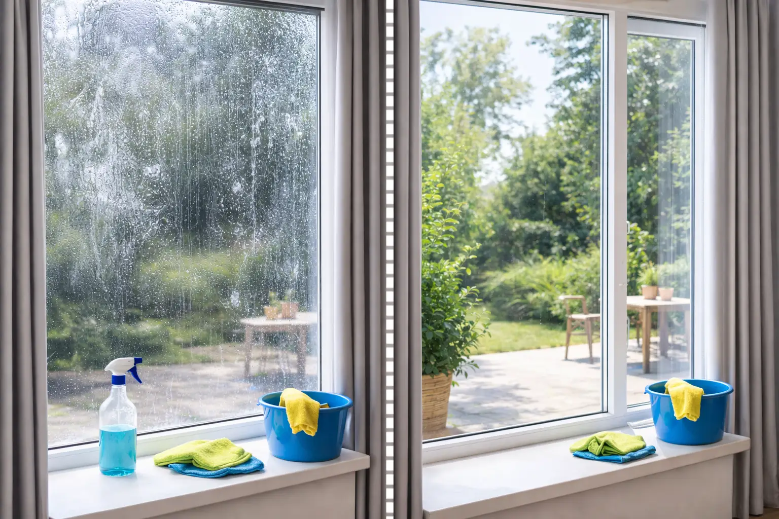 ikkunanpesu-ennen-jälkeen